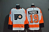 Flyers 19 Nolan Patrick White Adidas Jersey,baseball caps,new era cap wholesale,wholesale hats